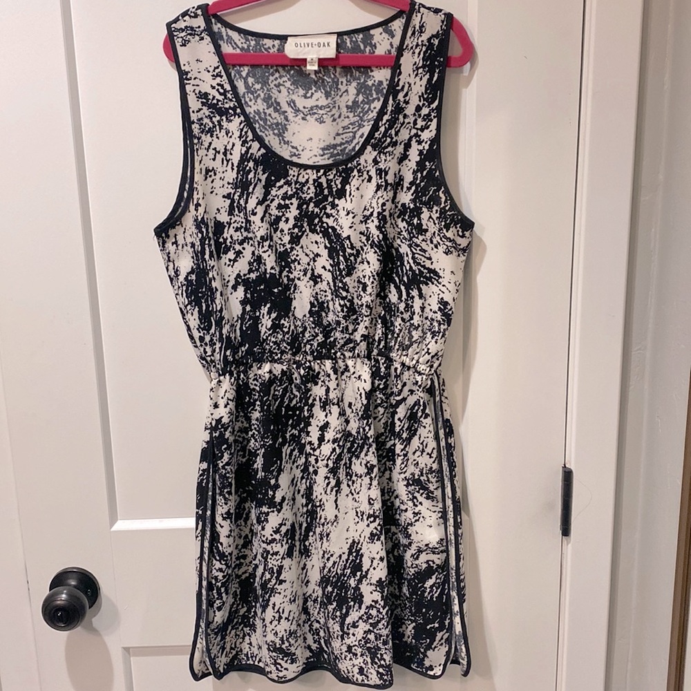 Summer dress ,Olive and oak size Med.
